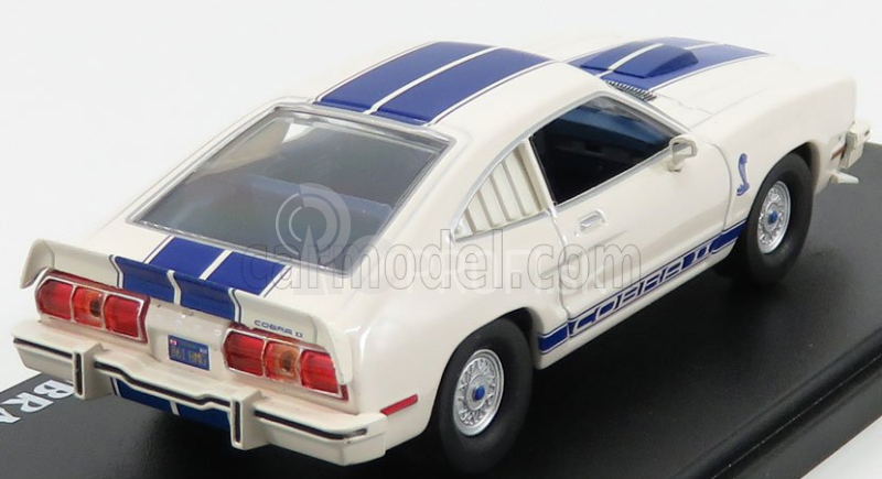 Greenlight Ford usa Shelby Mustang Ii Cobra Ii 1976 - Charlieho anjeli (auto Jill Munroe) 1:43 bielo modrá