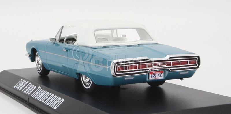 Greenlight Ford usa Thunderbird Cabriolet Uzavretý 1966 - Thelma & Louise 1:43 Svetlomodrá s bielou