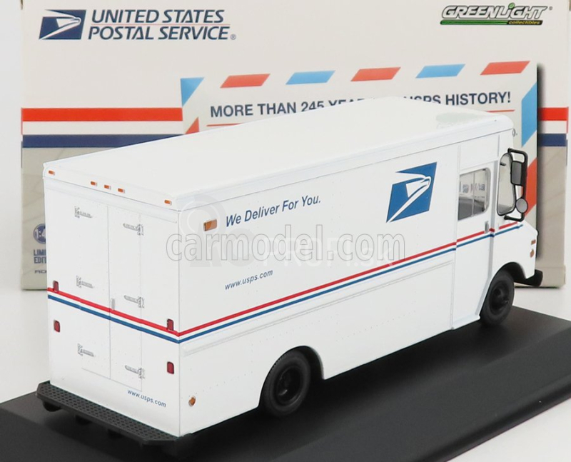 Greenlight Grumman Olson Llv Truck United States Postal Service Delivery 1993 1:43 Biela