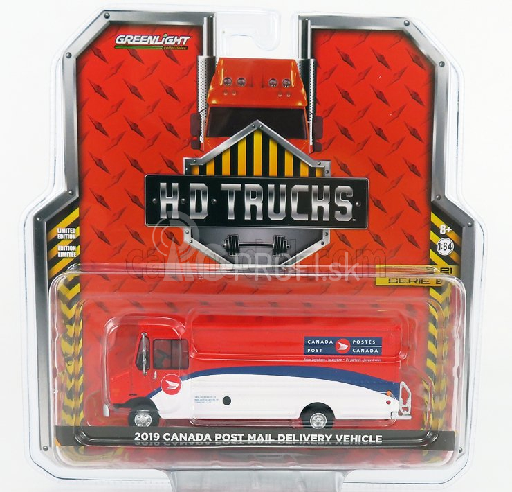 Greenlight International Set Assortment 6 kusov - 2x Durastar Truck Waste Managment 2013 - 2x Truck United Parcel Service 2019 - 2x Truck Mail Delivery Canada Post 2019 1:64 Rôzne