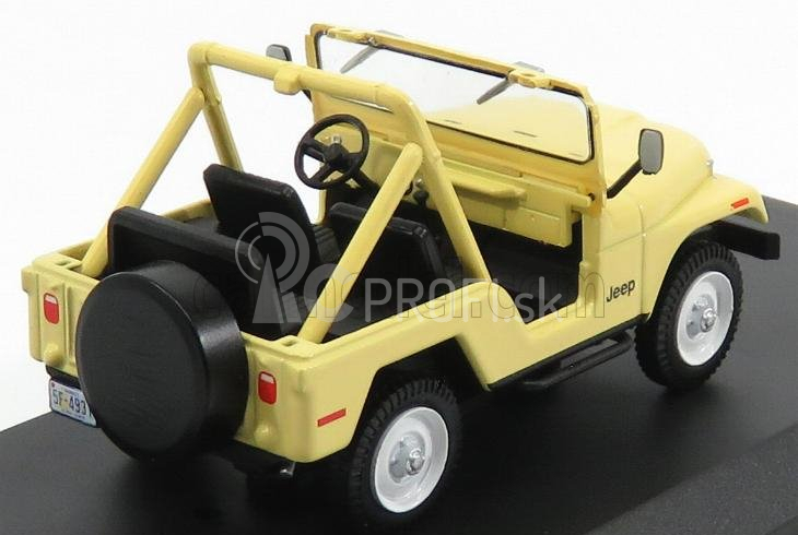 Greenlight Jeep Cj-5 Open 1976 - Charlieho anjeli (Julie Roger Car) 1:43 Béžová