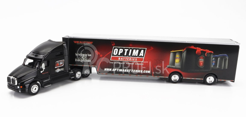 Greenlight Kenworth T2000 Truck Optima Batérie 2012 1:64 Black