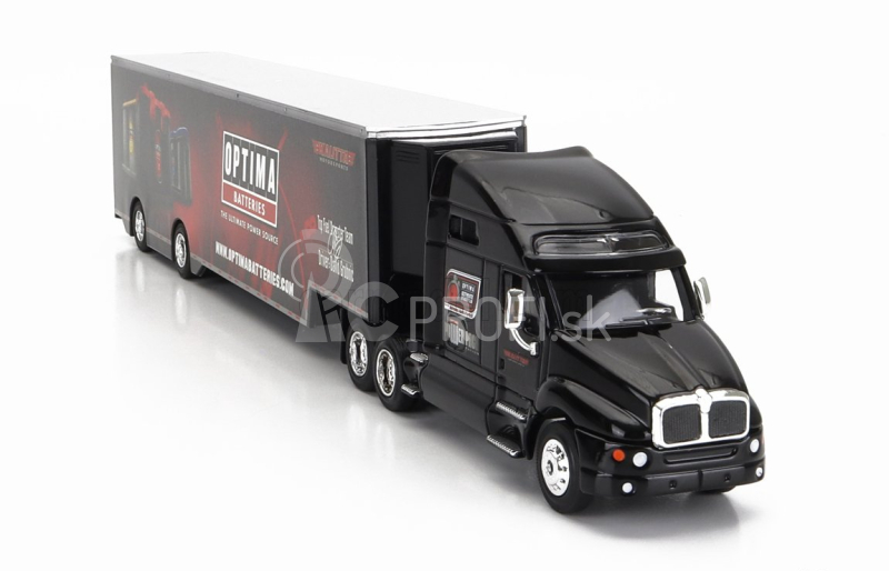 Greenlight Kenworth T2000 Truck Optima Batérie 2012 1:64 Black