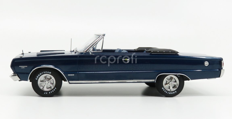 Greenlight Plymouth Belvedere Gtx Cabriolet Graveyard Carz 1967 1:18 Modrá biela