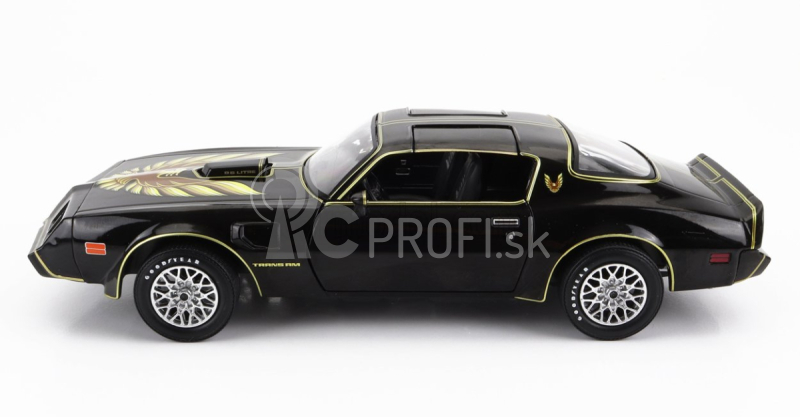 Greenlight Pontiac Firebird Trans Am 1979 - Rocky Ii Movie 1:24 Čierne zlato