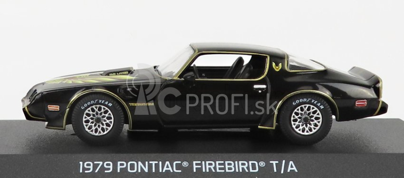 Greenlight Pontiac Firebird Trans Am 1979 - Rocky Ii Movie 1:43 Black Gold