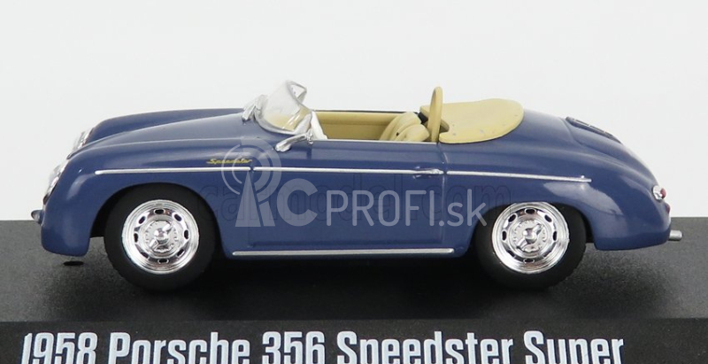 Greenlight Porsche 356 Speedster 1958 1:43 Modrá