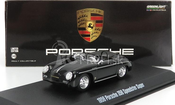 Greenlight Porsche 356 Speedster Super 1958 1:43 čierna