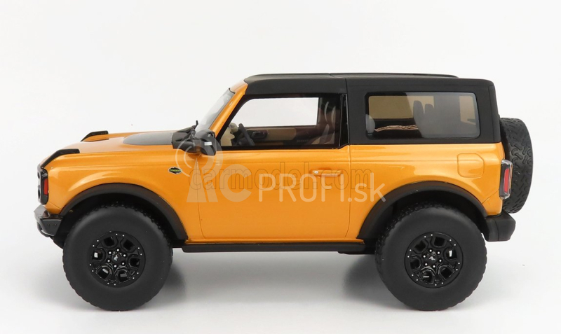 Gt-spirit Ford usa Bronco Wildtrack 2021 1:18 Žltá s čiernou