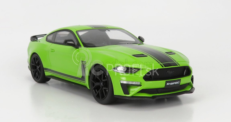 Gt-spirit Ford usa Mustang Coupe 5.0 R-spec Rhd 2020 1:18 Light Green Black