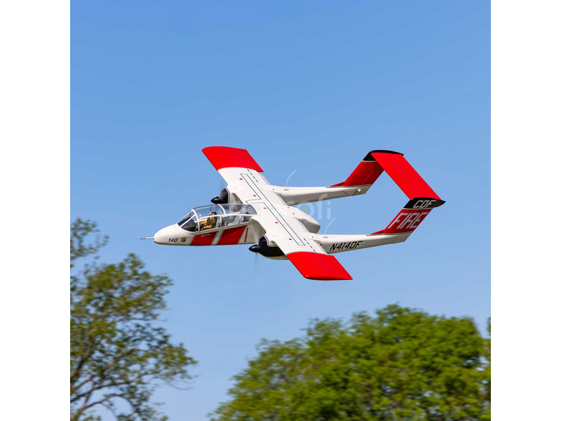 Hangar 9 OV-10 Bronco 20cc ARF + zaťahovací podvozok