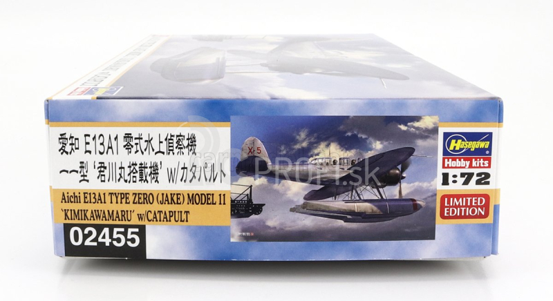 Hasegawa Aichi E13a1 Type Zero Jake Model 11 Vojenské lietadlo 1941 1:72 /