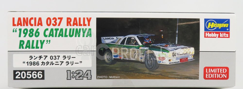 Hasegawa Lancia 037 Rally Seven-up N 2 Rally Catalunya 1986 J.sabater - S.servia 1:24 /