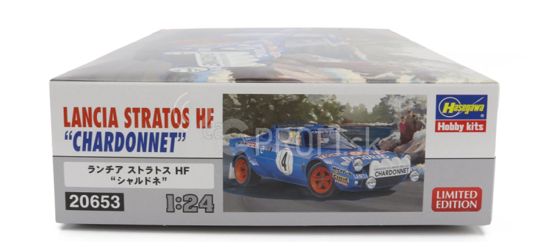 Hasegawa Lancia Stratos Hf (nočná verzia) N 4 Winner Rally Montecarlo 1979 Bernard Darniche - Alain Mahe 1:24 /