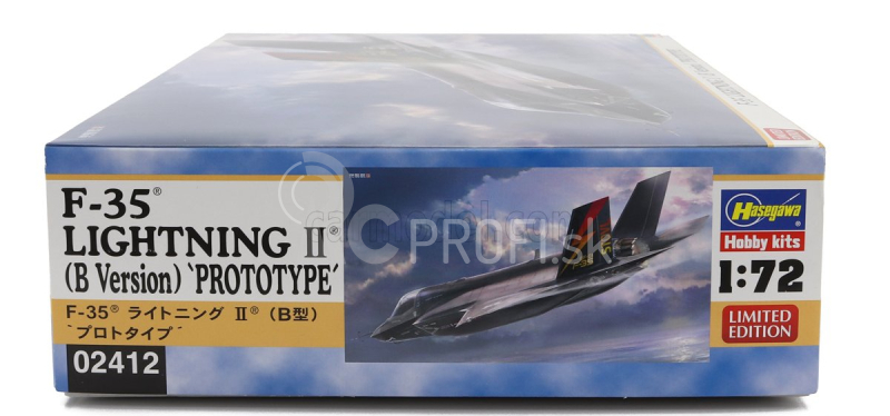 Hasegawa Lockheed martin F-35 Lighting B Prototypová verzia Vojenské lietadlo 2011 1:72 /