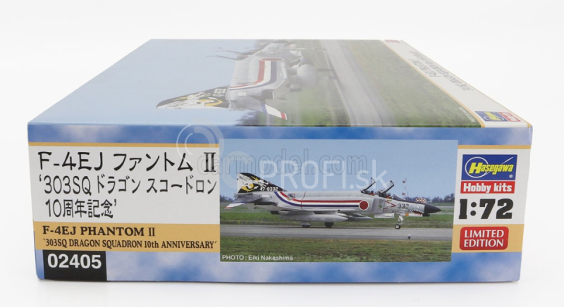 Hasegawa Mcdonnel Douglas F-4ej Phantom Ii 303sq Dragon Squadron Vojenské lietadlo 1960 1:72 /