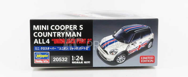 Hasegawa Mini Cooper S Countryman Union Jack Part Ii 2011 1:24 /