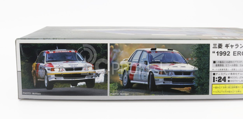 Hasegawa Mitsubishi Galant Vr-4 Team Jetex N 1 Rally European Champioship 1992 E.weber - M.hiemer 1:24 /