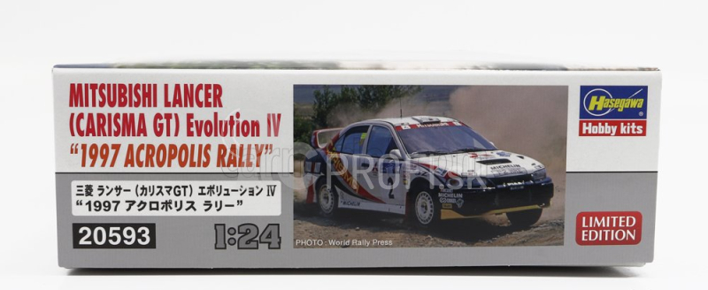 Hasegawa Mitsubishi Lancer Carisma Gt Evolution Iv N 2 Rally Acropolis 1997 A.reid - R.burns 1:24 /