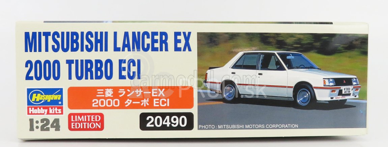 Hasegawa Mitsubishi Lancer Ex 2000 Turbo Eci 1981 1:24 /