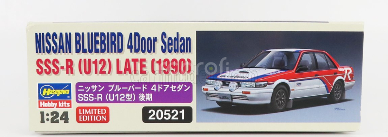 Hasegawa Nissan Bluebird Sedan Sss-r (u12) 1990 1:24