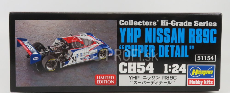 Hasegawa Nissan R89c Team Nissan Motorsport N 24 Japan Sports Prototype Car Endurance 1989 M.hasemi - A.olofsson 1:24 /