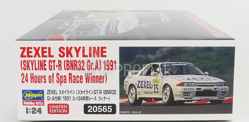 Hasegawa Nissan Skyline Gt-r Bnr32 N 25 Víťaz 24h Spa 1991 A.olofsson - D.brabham - N.hattori 1:24 /