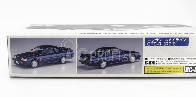 Hasegawa Nissan Skyline Gts-r (r31) 1987 1:24 /