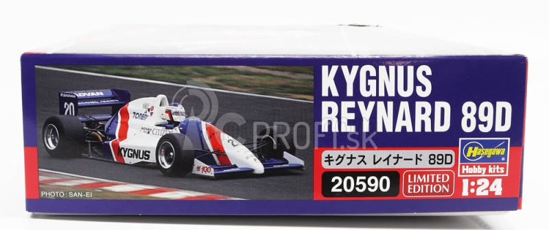 Hasegawa Reynard F3000 89d Team Kygnus Racing N 20 Sezóna 1989 N.sekiyu 1:24 /