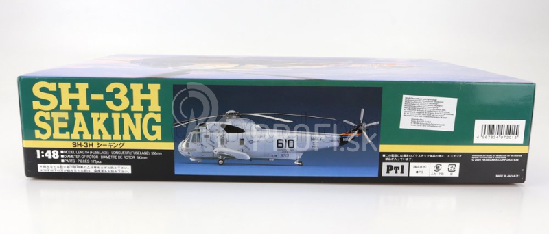 Hasegawa Sikorsky Sh-3h Seaking Helicopter Military 1963 1:48 /