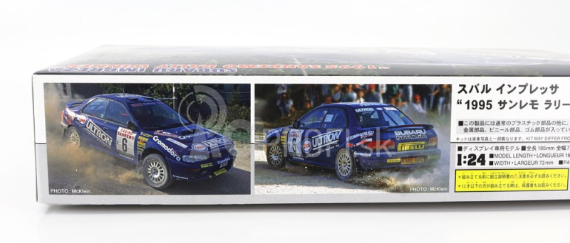 Hasegawa Subaru Impreza N 6 Víťaz Rally Sanremo 1995 A.alessandrini - P.liatti 1:24 /