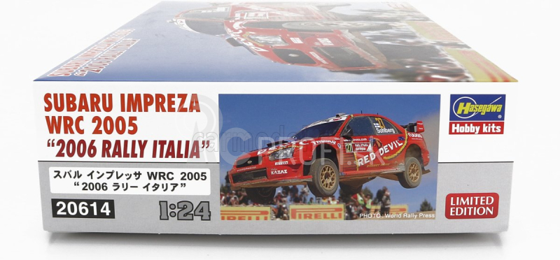 Hasegawa Subaru Impreza Wrc N 27 Rally Taliansko Sardegna 2005 P.solberg - P.mills 1:24 /