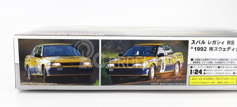 Hasegawa Subaru Legacy Rs N 18 Rally Švédsko 1992 R.ericsson - O.carlsson 1:24 /