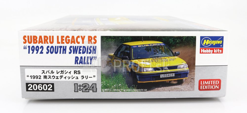 Hasegawa Subaru Legacy Rs N 18 Rally Švédsko 1992 R.ericsson - O.carlsson 1:24 /