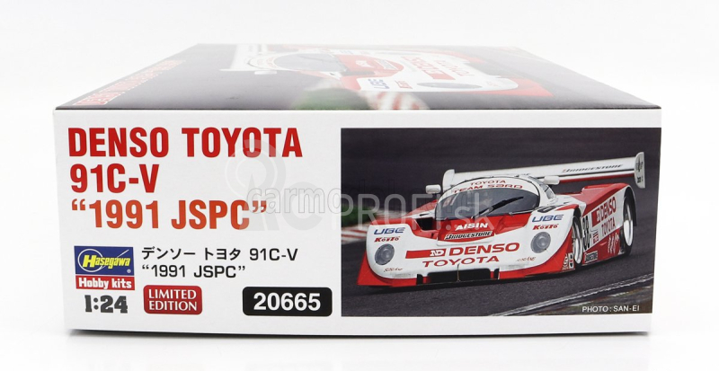 Hasegawa Toyota 91c-v Team Denso N 38 Race Jspc 1991 P.h.raphanel - N.nagasaka - R.ratzenberger 1:24 /