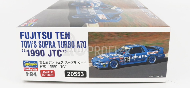 Hasegawa Toyota Supra A70 Turbo Team Fujitsu Ten N 36 Jtc 1990 T.kurosawa - Y.tachi 1:24 /