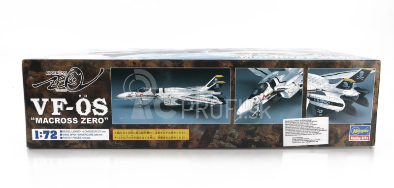 Hasegawa Tv seriál Vf-os Robot Advance Variable Fighter Airplane Macross Zero 1:72 /