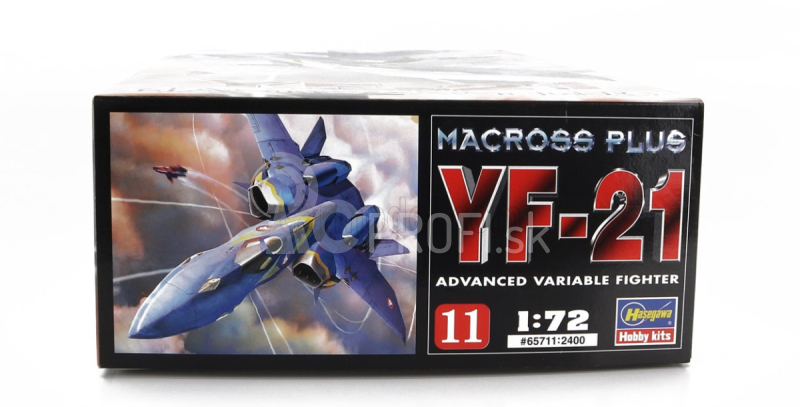 Hasegawa Tv seriál Yf-21 Robot Advance Variable Fighter Airplane Macross Plus 1:72 /