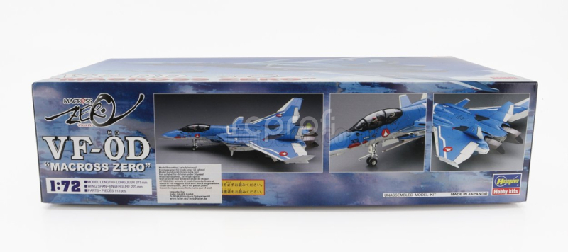 Hasegawa Tv series Vf-0d Variable Fighter Airplane Macross Zero 1:72 /