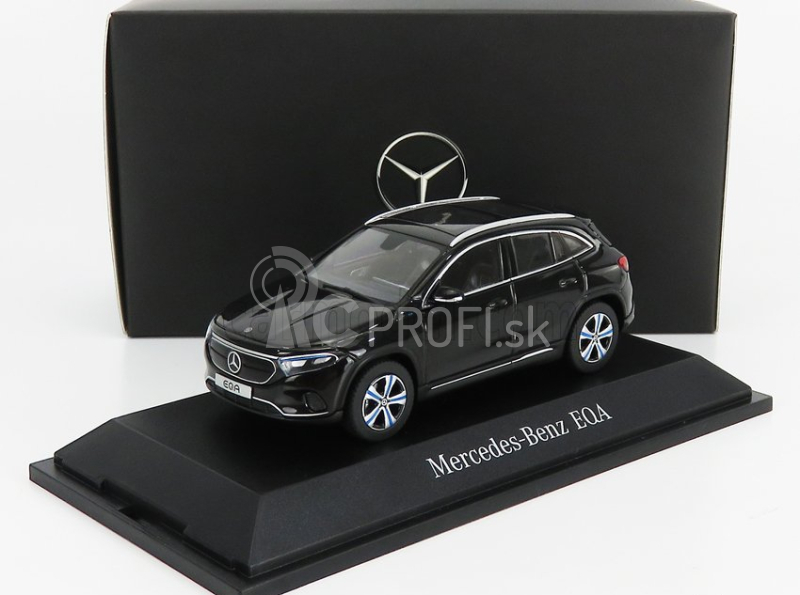 Herpa Mercedes benz Eqa (h243) 2021 1:43 Cosmo Black