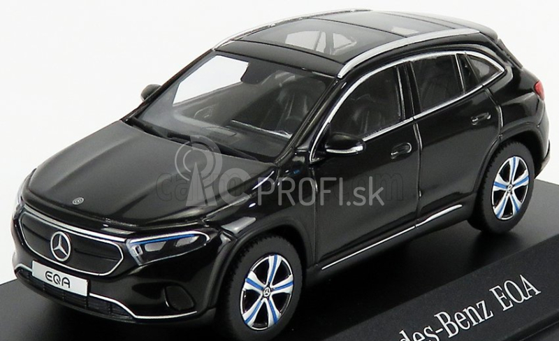 Herpa Mercedes benz Eqa (h243) 2021 1:43 Cosmo Black