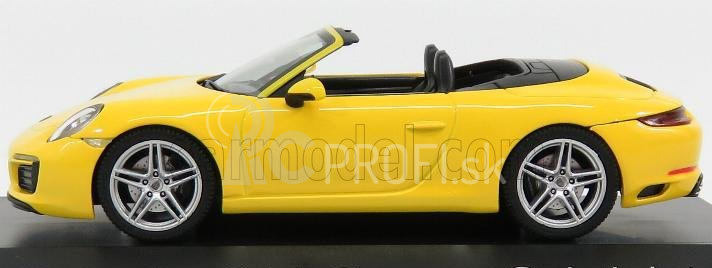 Herpa Porsche 911 991-2 Carrera Cabriolet 2016 1:43 Žltá