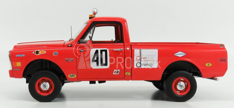 Highway61 Chevrolet C-10 350 N 40 Pick-up Baja 1969 1:18 Červená