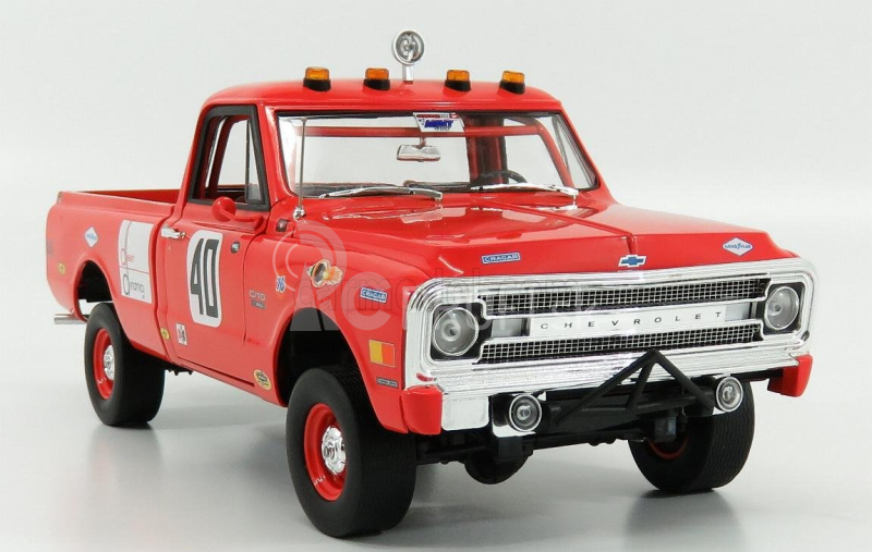 Highway61 Chevrolet C-10 350 N 40 Pick-up Baja 1969 1:18 Červená