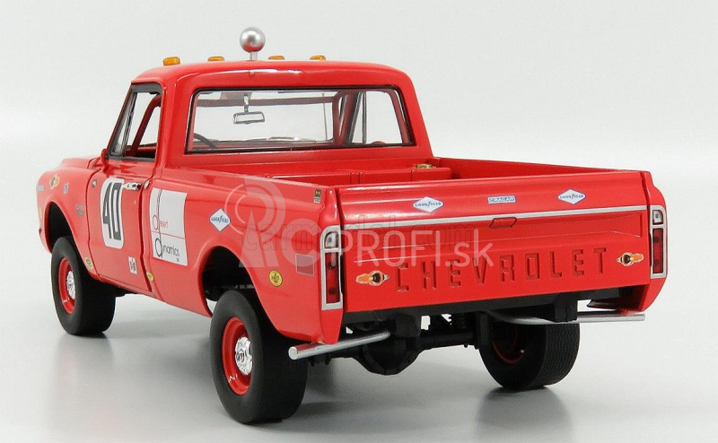 Highway61 Chevrolet C-10 350 N 40 Pick-up Baja 1969 1:18 Červená