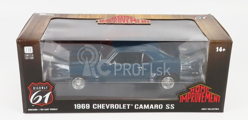 Highway61 Chevrolet Camaro Ss Coupe 1969 - The Improvement 1991-1999 1:18 Modrá čierna