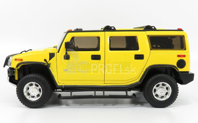 Highway61 Hummer H2 2003 - Entourage 1:18 žltá