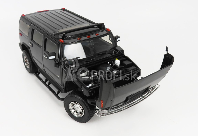 Highway61 Hummer H2 Police 2006- Ncis 1:18 Tmavo šedá