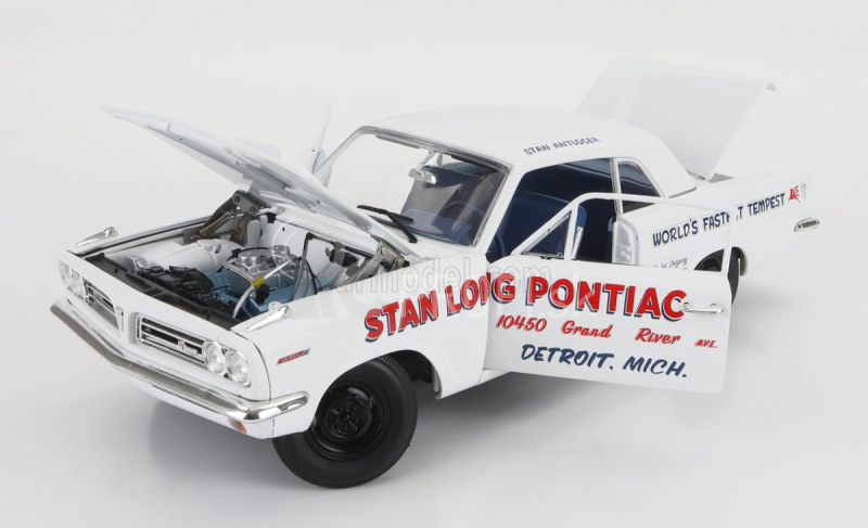 Highway61 Pontiac Tempest Stan Long Pontiac Detroit Michigan 1963 1:18 Biela