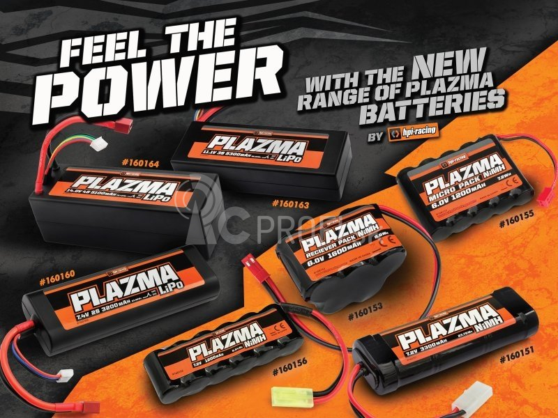 HPI Plasma Lipo 11,1V 5100mAh 40C (Dean-T)